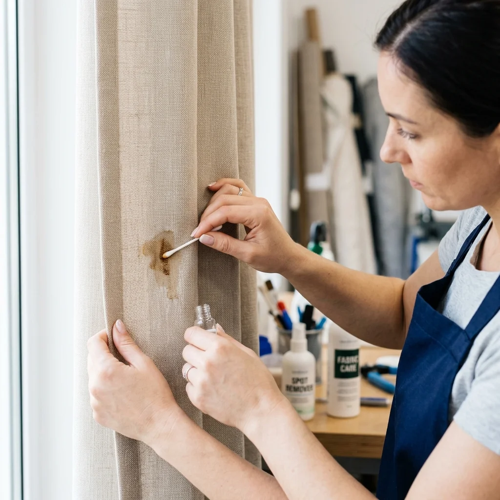 Curtain Stain Removal
