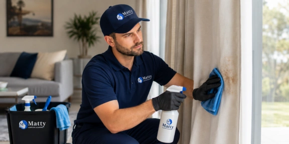 Curtain Stain Removal Process