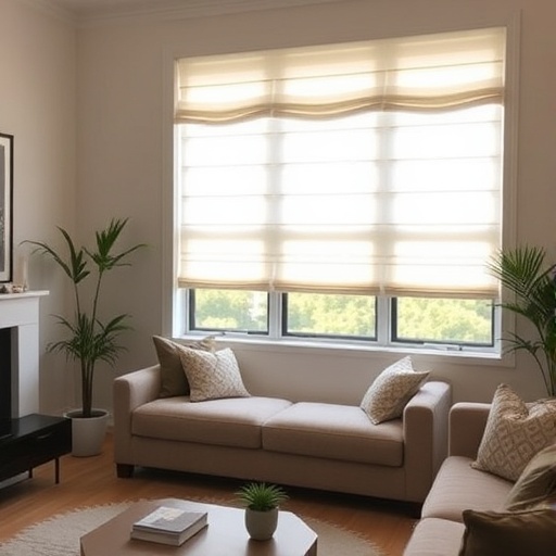 Roman Blinds After