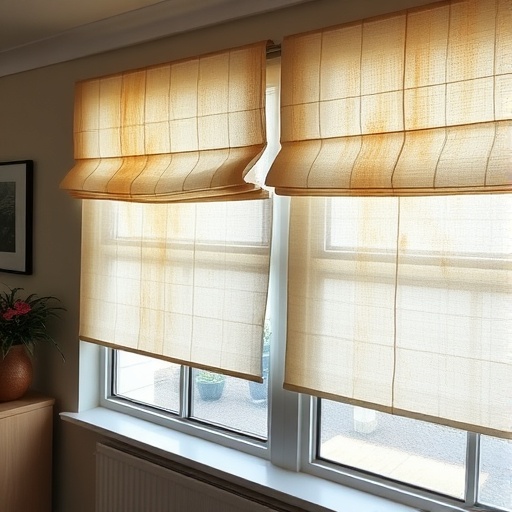 Roman Blinds Before