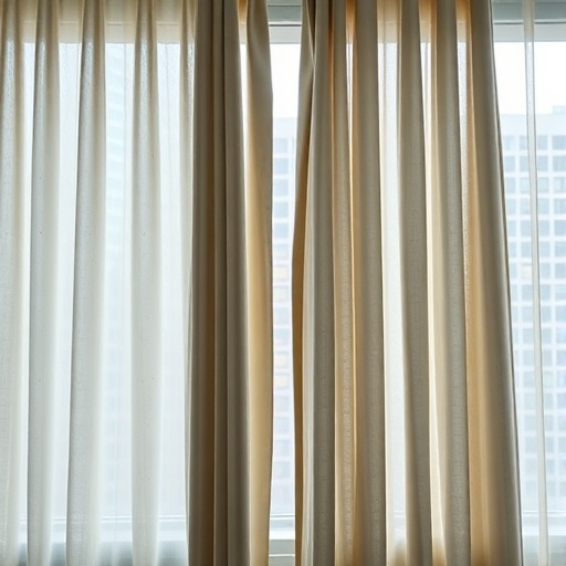 Commercial Curtains Before
