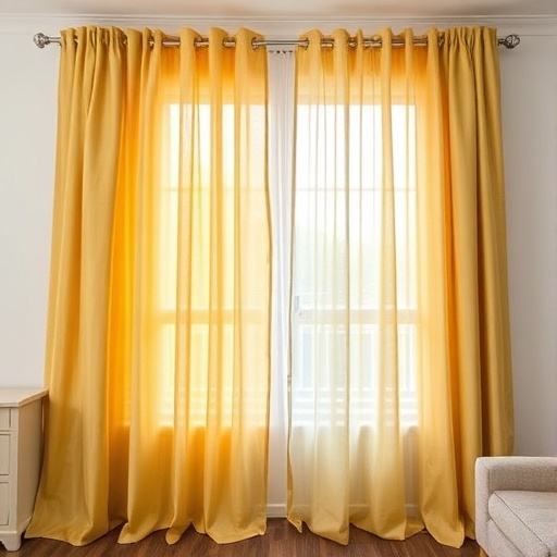 Sheer Curtains Before